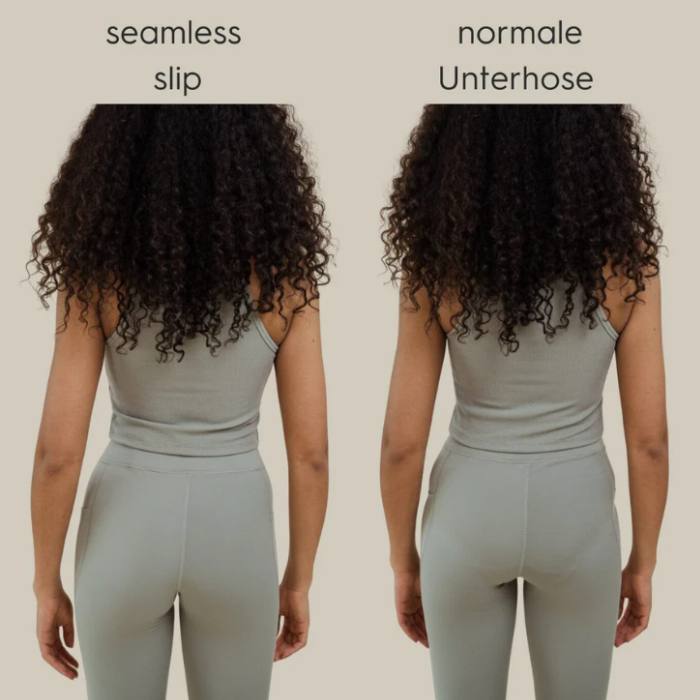 Menstruations-Slip MAE SEAMLESS High Waist dark leo