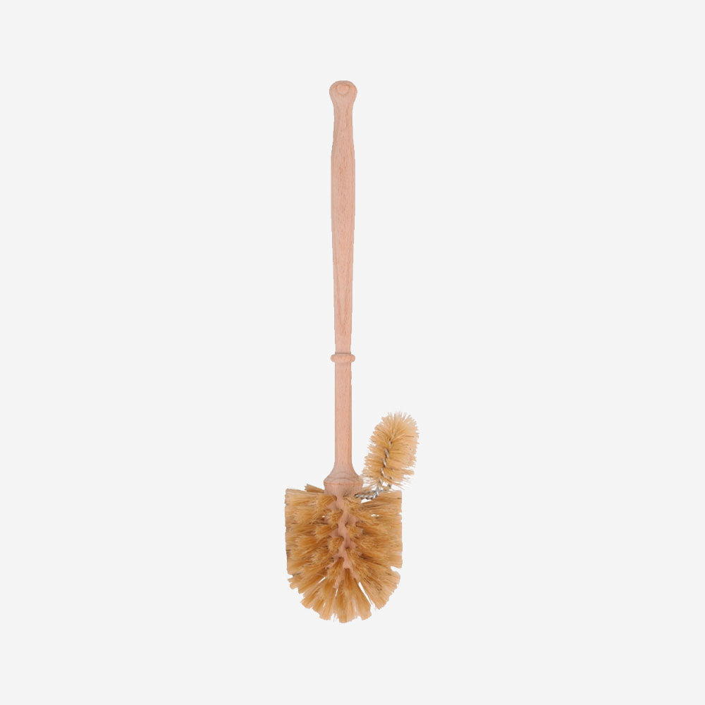 toilet brush with rim cleaner