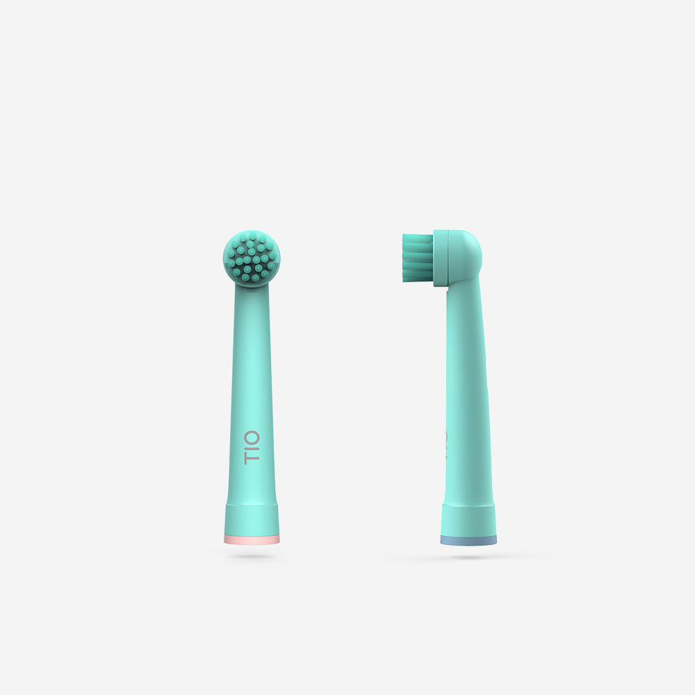 Tiomatik – nachhaltige Aufsteckköpfe für Oral-B-Zahnbürsten